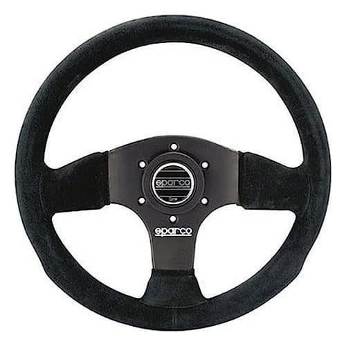 300 Series Steering Wheel Suede Black