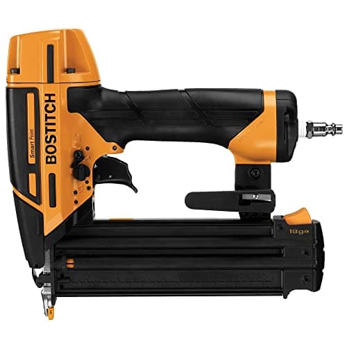 BOSTITCH Brad Nailer Kit 18GA Smart Point Pneumatic BTFP12233