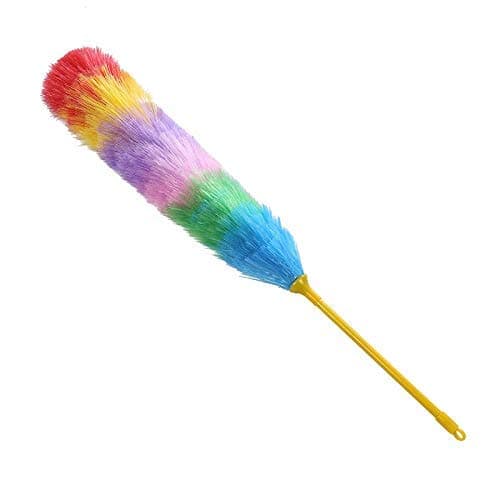 AKSMIT Long Multipurpose Microfiber PP Static Duster for Glass Fan AC Car DashboardSeat TV FridgePrinter etc Cleaning Brush with Light Weight Durable Handle for Renault Lodgy