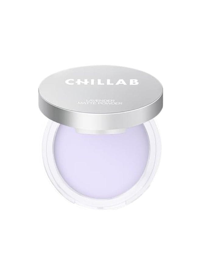 Chillab Lavender Matte Powder Lightweight Translucent Setting Powder for Oily Skin Oil Control for Men Women No Powdery Look Blurs Pores Matte Finish ShineFree Face Powder for All Skin Tones