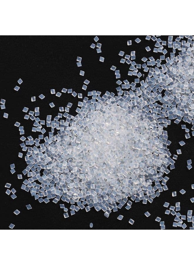 4600Pcs Italian Keratin Glue Granule Pellets Transparent Keration Glue Granule Bead for Hot Fusion Nail/I Tip Hair Extensions