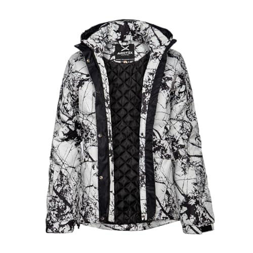 Arctix Women's Daybreak Insulated Jacket, Cracked Marble White, X-Small