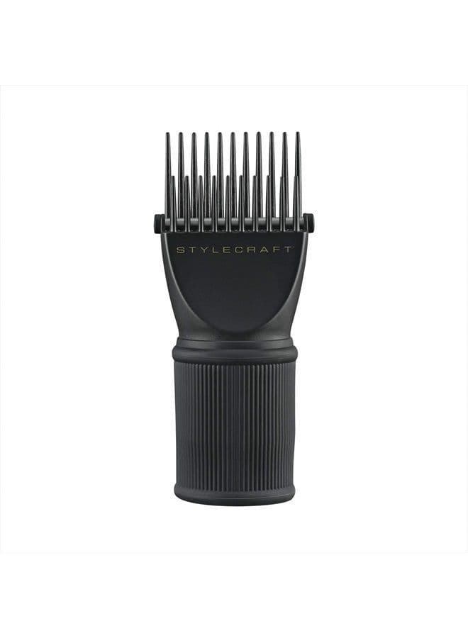Hair Dryer Attachment Hair Pik with Hot Rod, Helps Straighten and Dry, Size 1.55-2 Inch Dryer Nozzles
