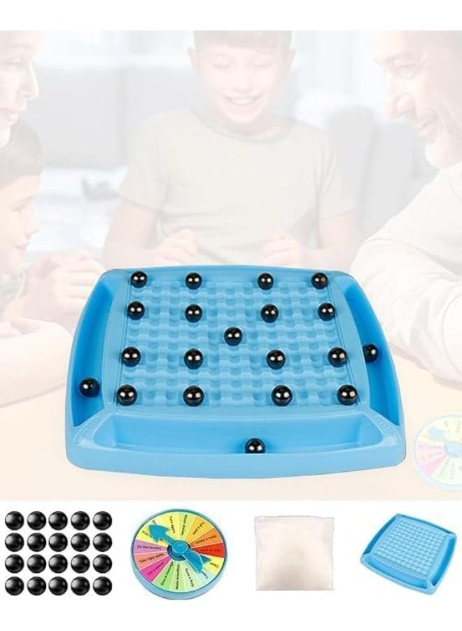Magnetic Chess Game, Portable Magnetic Chess Game with Stones - 32 Stones, Fun Table Top Multiplayer Strategy Game,Board Game, Family Party Games for Kids and Adults