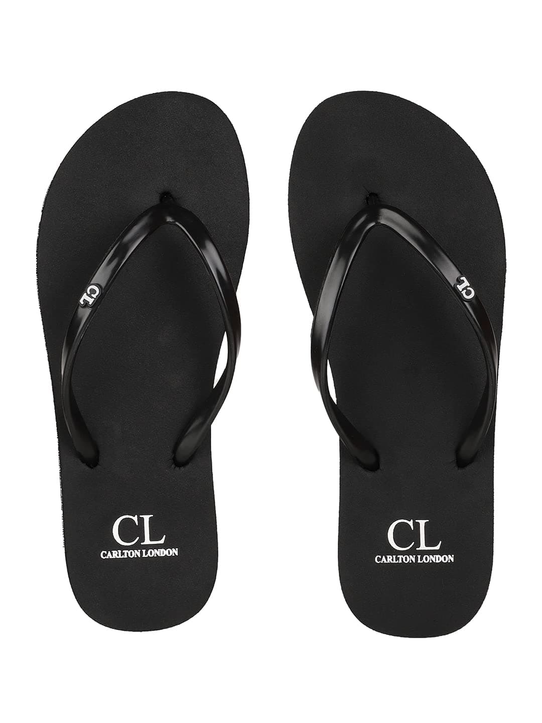 Carlton London Women Black Slipper(6 UK)