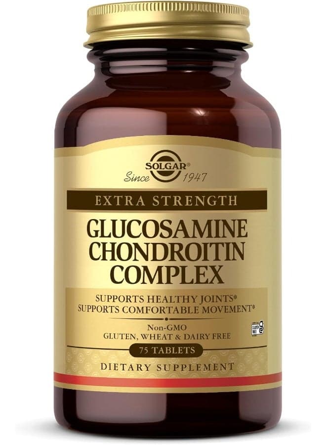 Extra Strength Glucosamine Chondroitin Complex, 75 Tablets