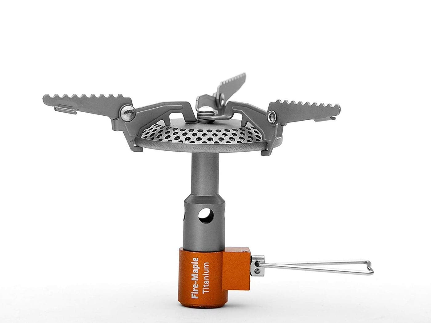 FireMaple FMS116T Portable Stove Ultra Light Hiking Stove Titanium Backpacking Stove Outdoor Camping Ultralight Gear Essential for Earthquake Emergency Kit
