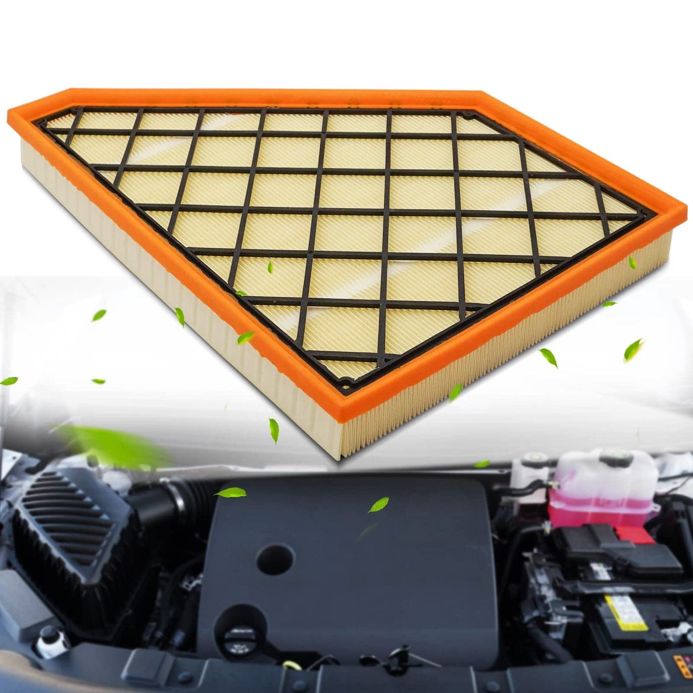Engine Air Filter Kit for 20172022 GMC Acadia 20182022 Buick Enclave 20182022 Chevy Traverse 20192022 Chevy Blazer 20172022 XT5 A3212C 23321606