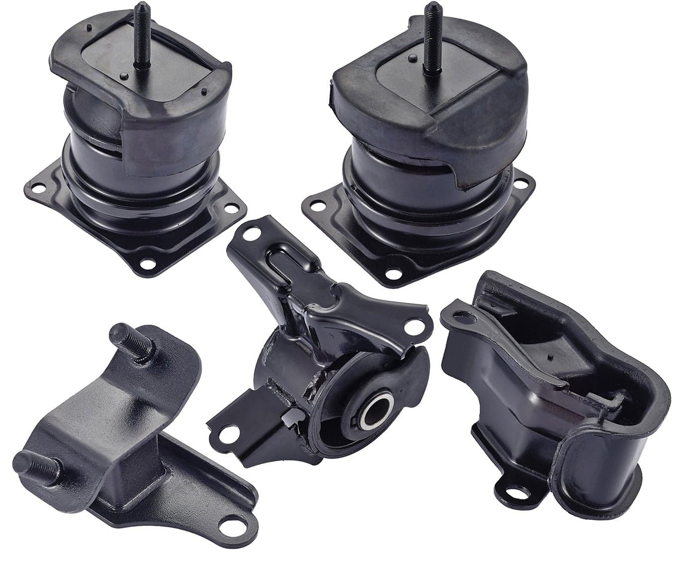 ENA Engine Motor Trans Mount Set of 5 Compatible with Honda Acura 1998 1999 2000 2001 2002 Accord 30L 1999 2000 2001 2002 2003 TL 32L Replacement for A6592 A6552 A4507 A6582 A6579