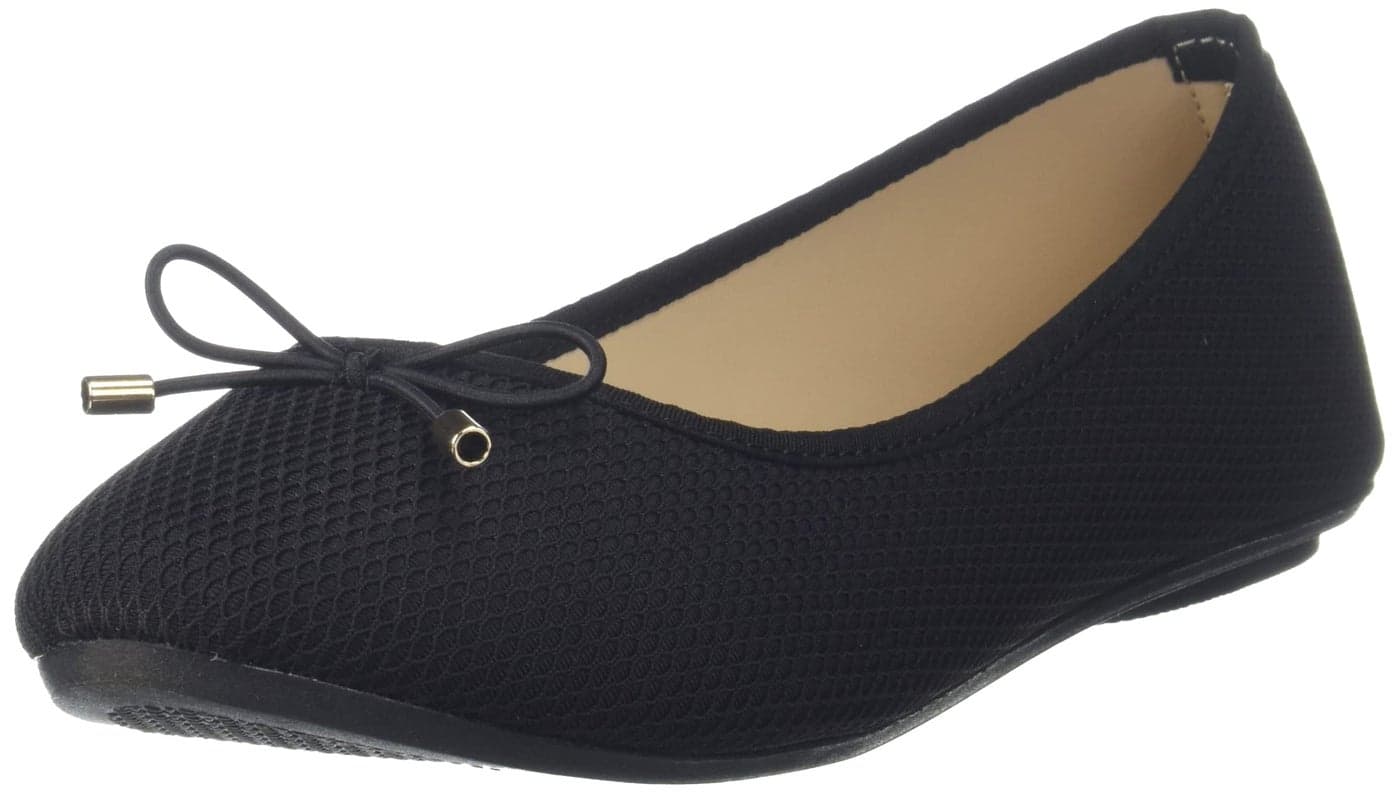 Bata Women's AIRSULE Black Ballerina's - 6 UK (5516342)