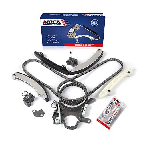 MOCA Timing Chain Kit Fit 2002-2011 for Dodge Dakota & for Jeep Grand Cherokee Liberty & for Ram 1500 & for Mitsubishi Raider 3.7L V6 SOHC 12 Valve K