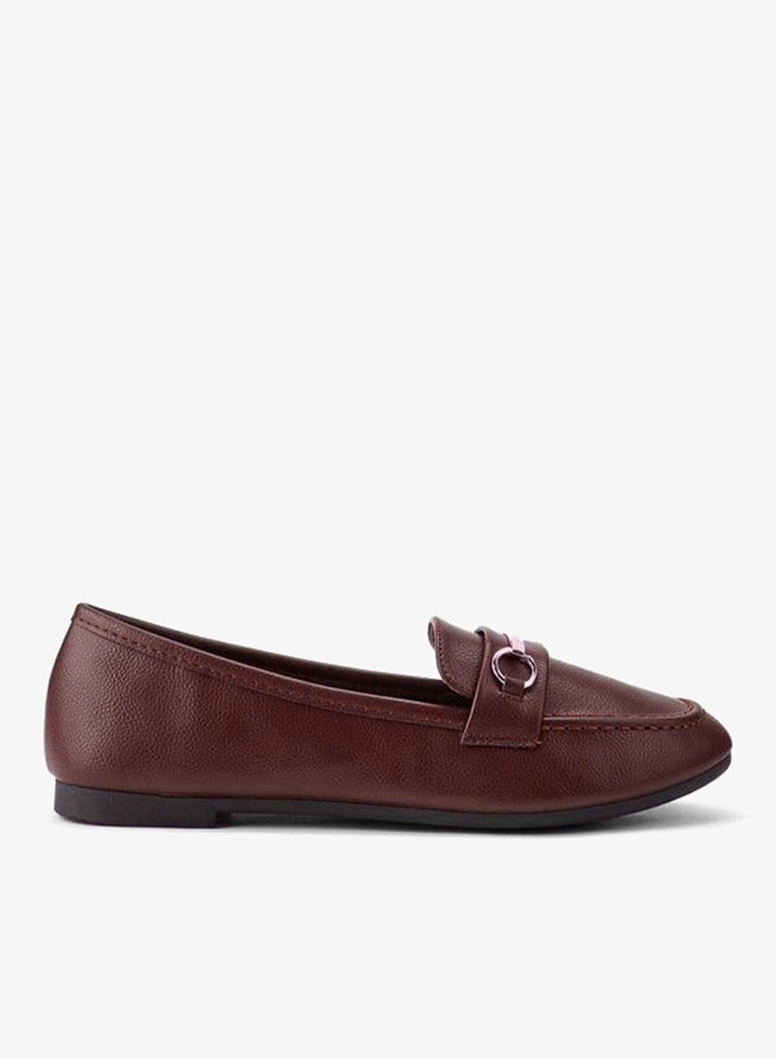 Flora Bella Metallic Accent Slip-On Loafers