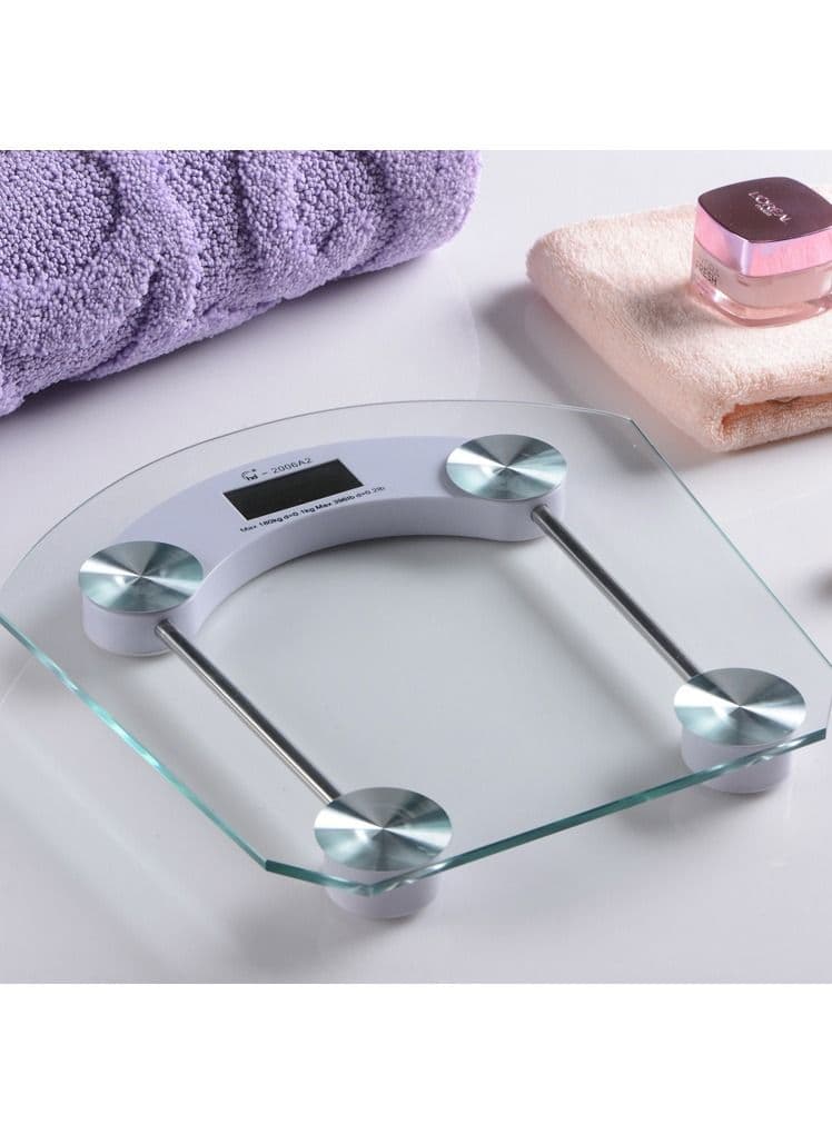 Toughened Glass Scale Digital Led Display Floor Weighing Electronic Smart Body Home Bathroom