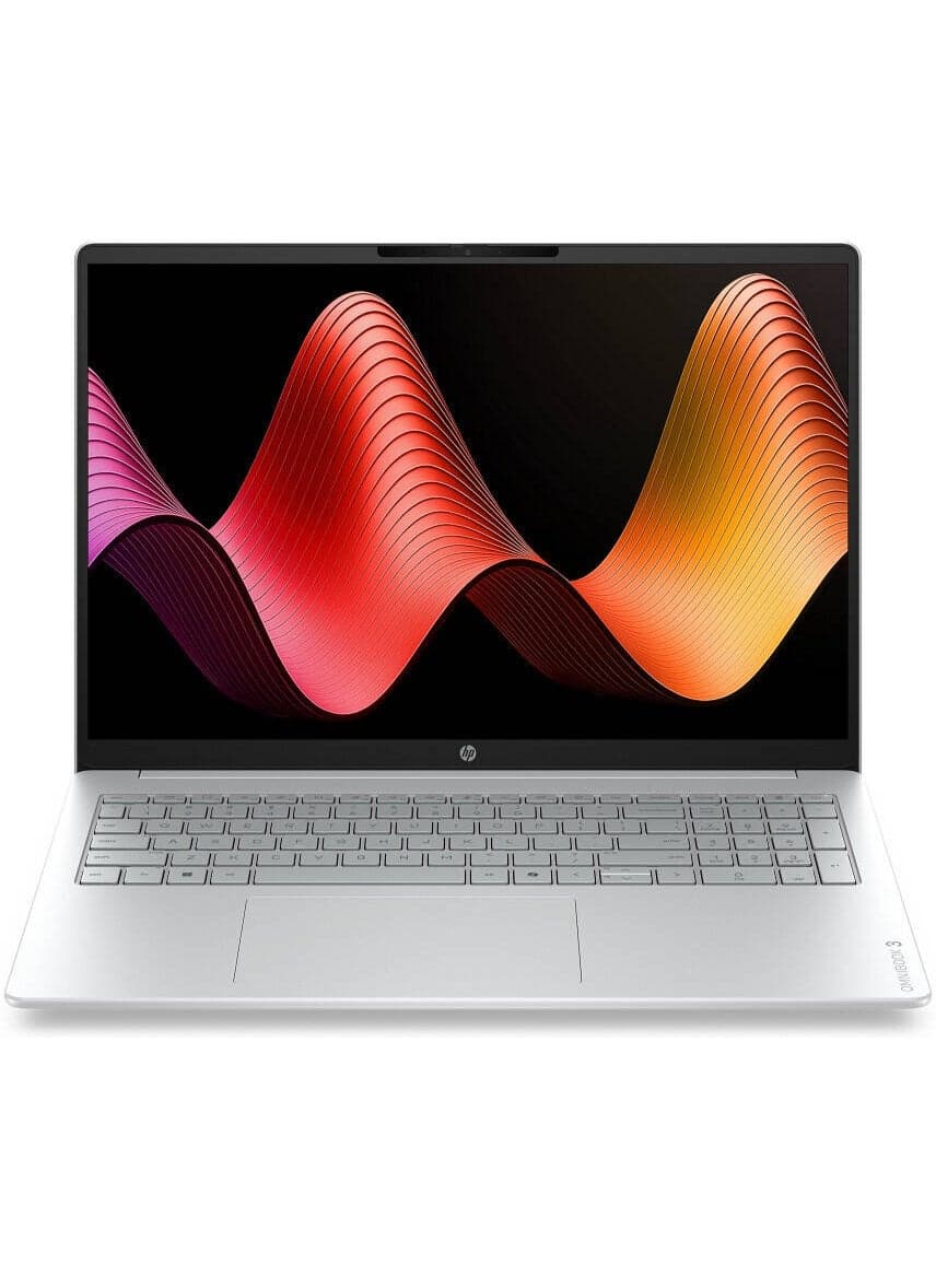 OmniBook 3 16-by0205dx Laptop, 16" 2K Touch Display, AMD Ryzen 5 40, 16GB RAM, 256GB SSD, Windows 11 English Silver