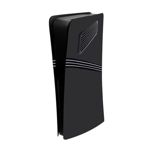 XBERSTAR PS5 Pro Console Face Plate Cover for PS5 Pro Digital Edition (Black)