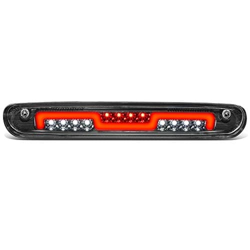 NUVISION LIGHTING Clear Lens Red Super Bright LED Individual design Third Brake Light/High Mount Brake Light Compatible with 99-07 Silverado (3BL-ZTL-003-CH)