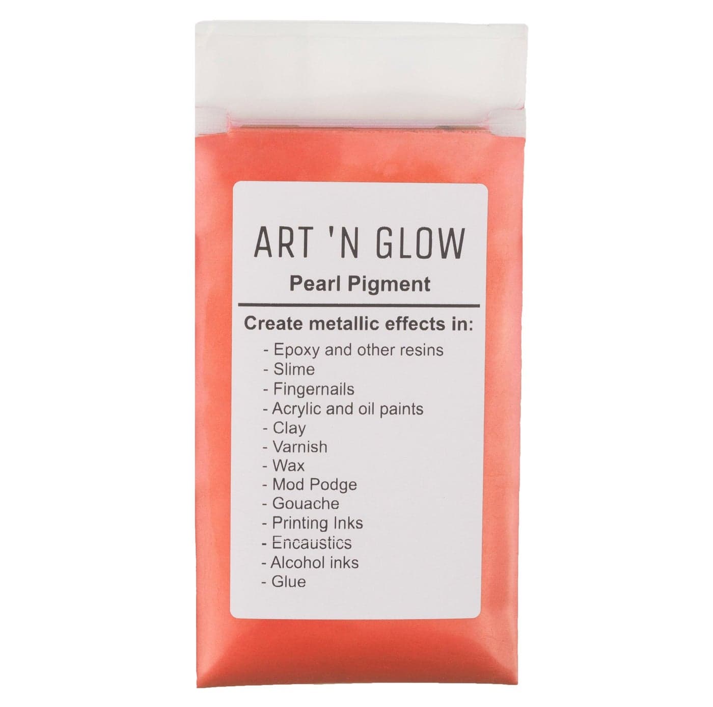 Mica Pearl Pigment Powder Red 88 Ounce25 Grams 10 Colors Available