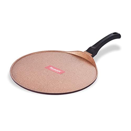 Sumeet Granite Finish NonStick Die Cast 4mm Thick Dosa Tawa - 30.5 cm (Peach Color)