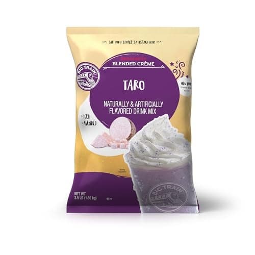 Big Train Dragonfly Blended Crme Frappe Mix Taro 35 Pound Packaging May Vary