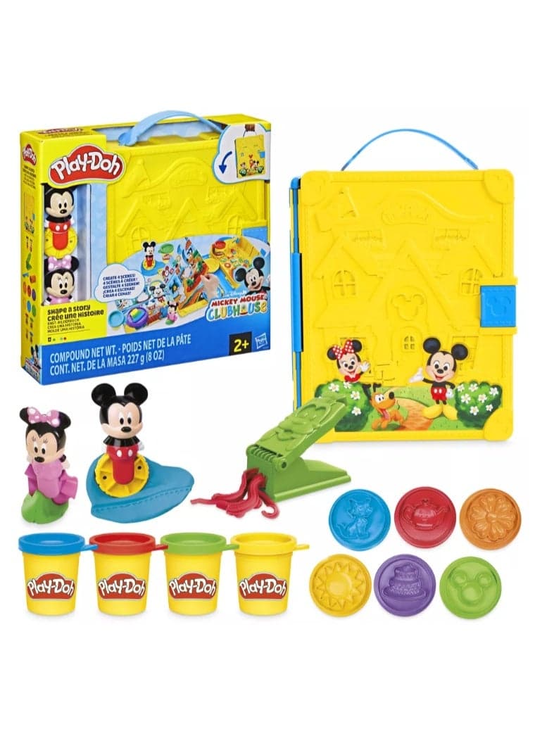 Play-Doh Disney Junior Shape a Story Playset | Creative Modeling & Storytelling Toy | Kids Ages 2+