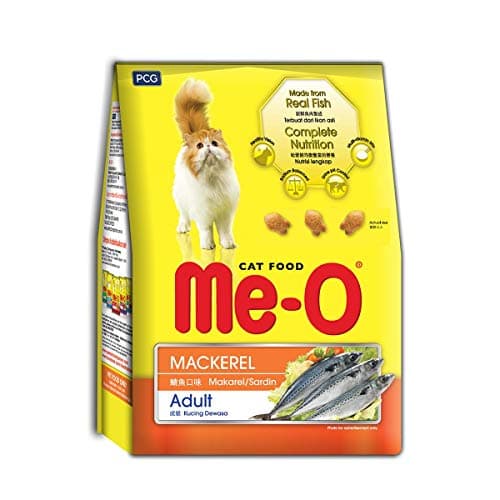 Me-O Dry Young Adult Cat Food Mackerel Flavor, 3 Kg