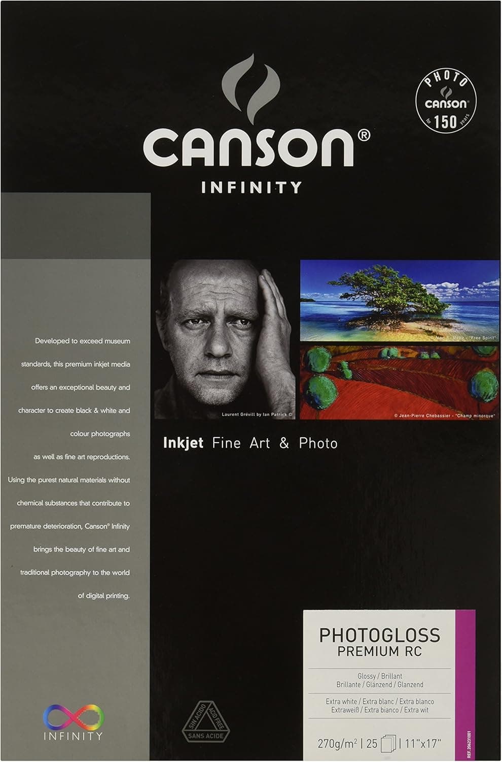 CANSON Infinity PhotoGloss Fine Art Paper 85X11
