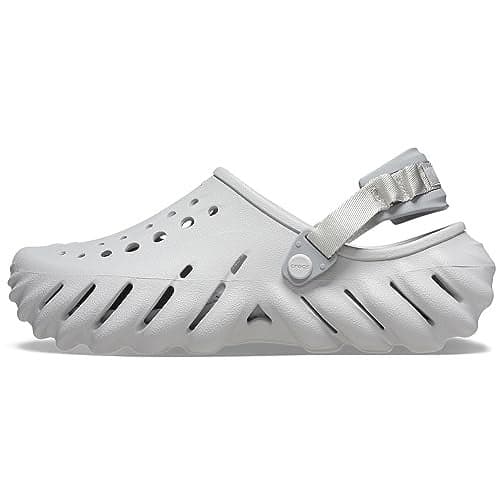Crocs Unisex-Adult Echo Clogs, Atmosphere, 8 Men/10 Women