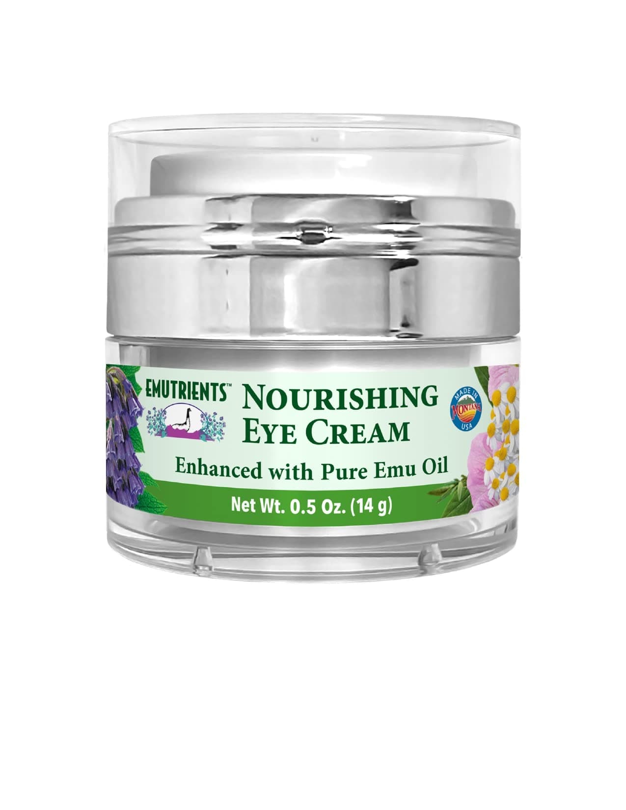 Montana Emu Ranch Nourishing Eye Cream 05 Ounce Enhanced with Pure Emu Oil