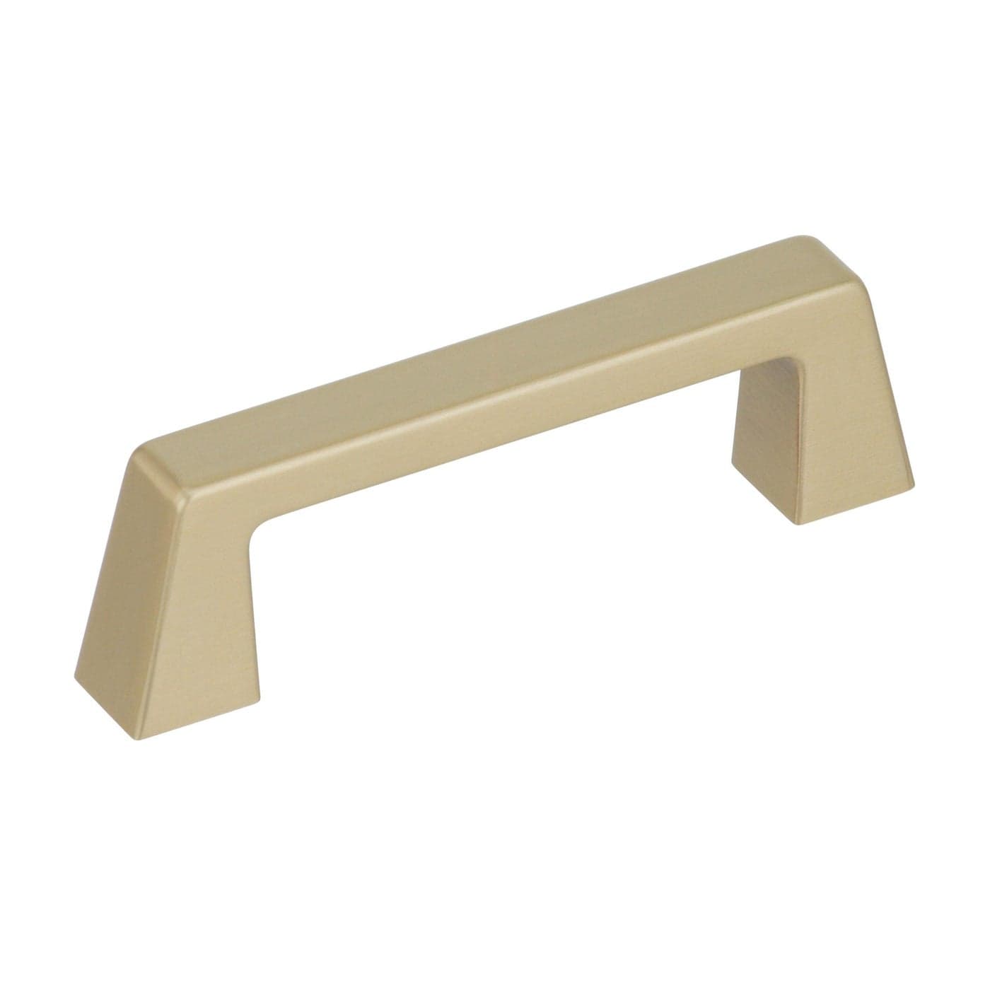 Amerock Cabinet Pull Golden Champagne 3 inch 76 mm Center to Center Blackrock 1 Pack Drawer Pull Drawer Handle Cabinet Hardware