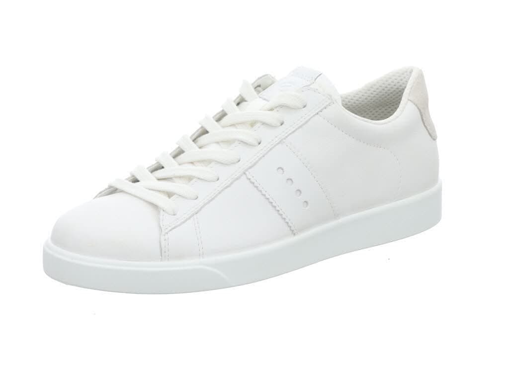 ECCO Womens Street Lite Retro Sneaker WhiteShadow White 11115