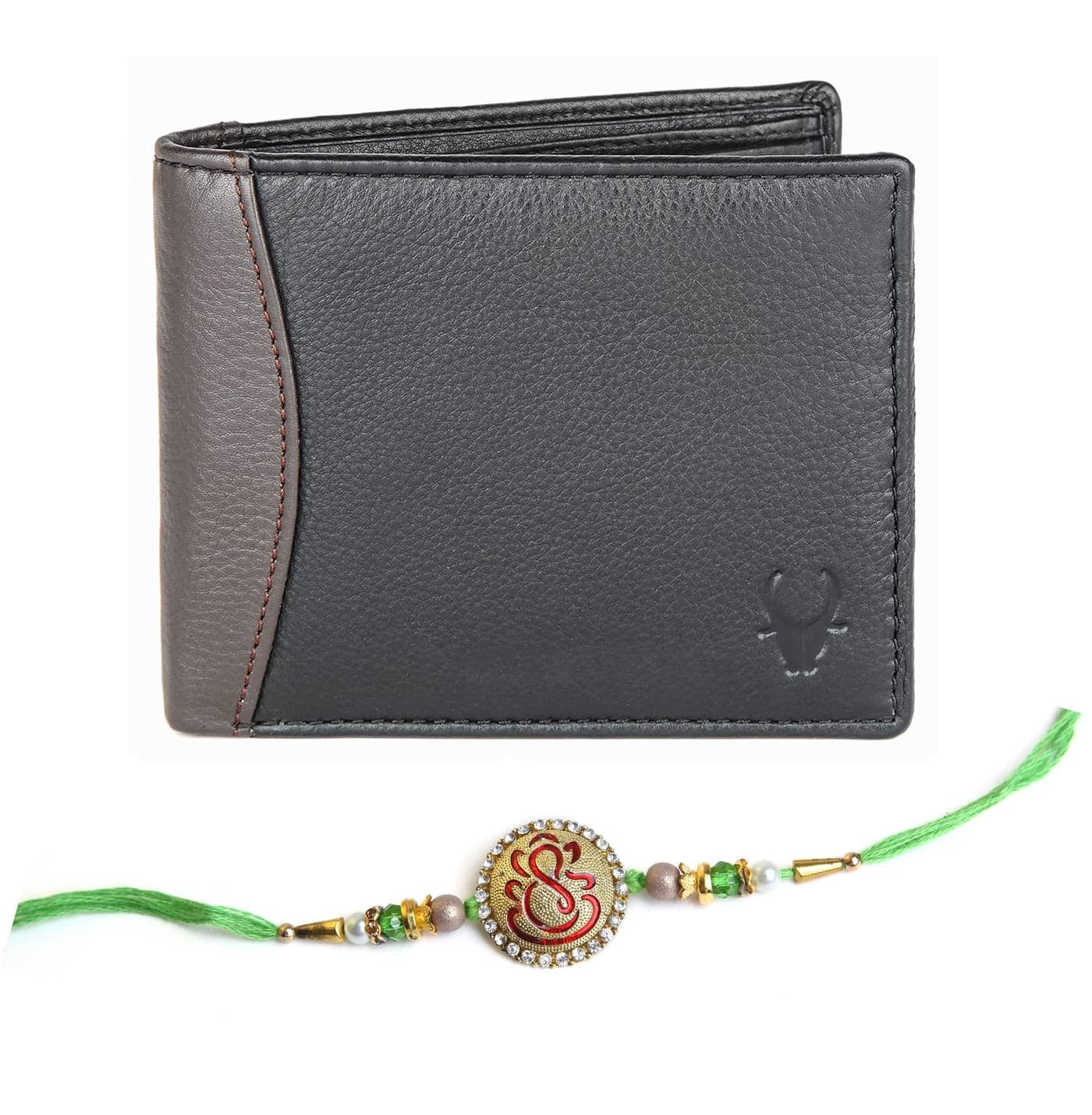 WildHorn Leather Men Wallet(black)