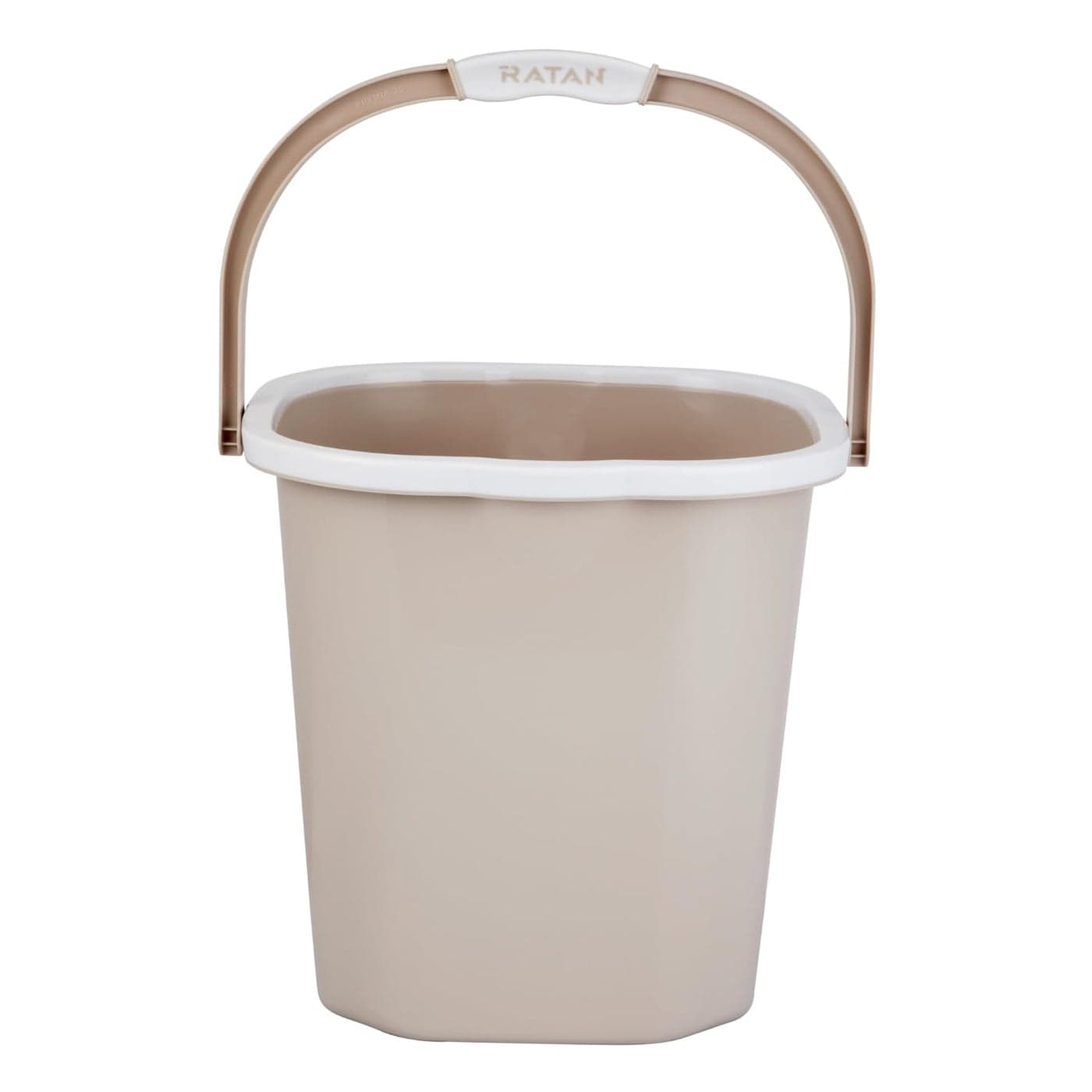 RATAN PLASTICWARE Premia Bucket 25L X 1 Desert RoseLight Weight and Easy to CarryPerfect for Use in Bathrooms Kitchen Wet Utility Areas