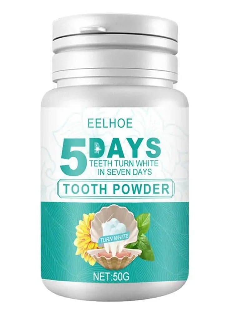 EELHOE 50g Teeth Whitening Powder for Teeth Remove Tea, Coffee, Wine & Smoking Stains Oral Care
