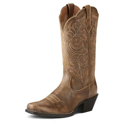 ARIAT Womens Round Up Square Toe Western Boot