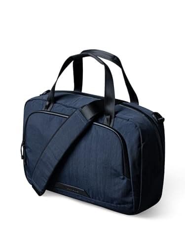 ALPAKA Bravo Brief - 16 Inch Laptop Briefcase, Moonlight Blue Computer Bag with Weatherproof Axoflux 400D Fabric, Messenger Bag for Men and Women, Business Bag for Work Travel
