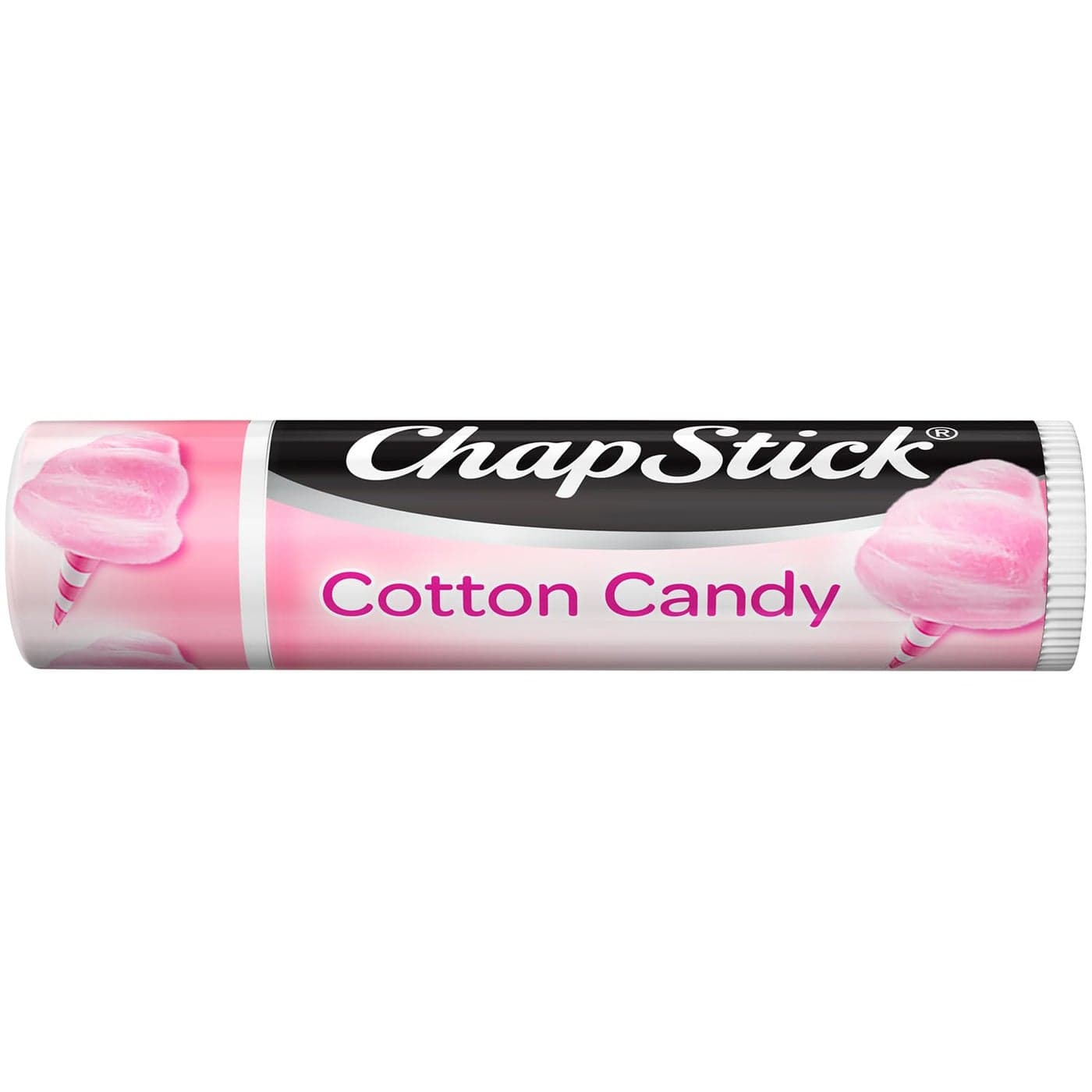 ChapStick Lip Balm Cotton Candy Fun Yummy Moisturizing Lip Care for Dry Cracked Lips 015 Oz Ea