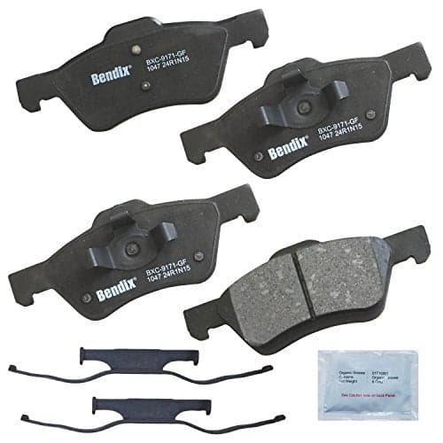 Bendix Priority1 CFC1047 Ceramic Front Brake Pads for Ford Escape 2011-2005, Mazda Tribute 2006-2005, Tribute 2011-2008, Mercury Mariner 2011-2005
