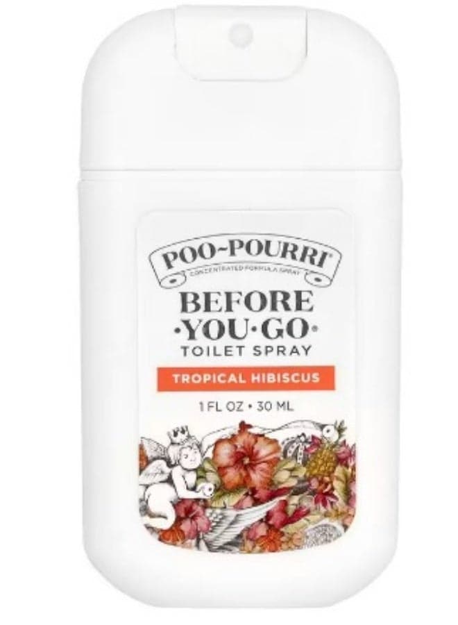 Poo-Pourri, Before-You-Go® Toilet Spray, Tropical Hibiscus, 30 ml