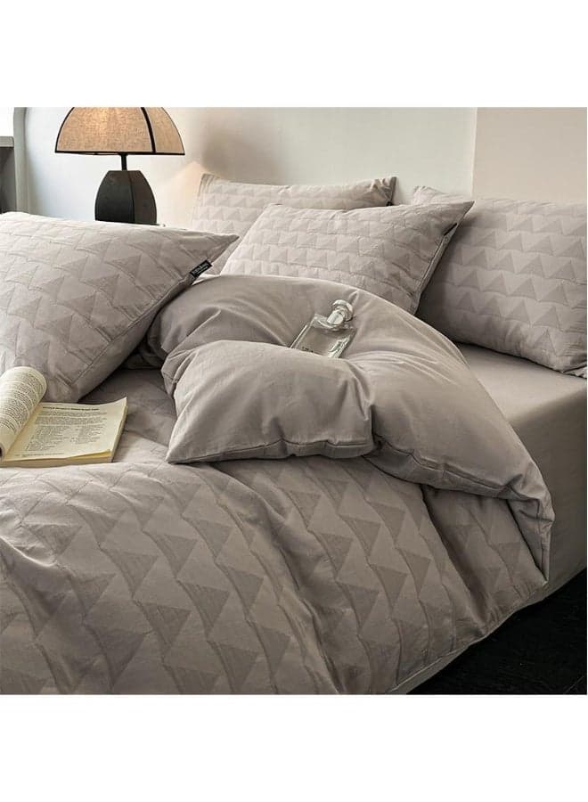 4-Piece Cotton Comfortable Set Bed Sheet Set Gift Birthday Gift Moving Gift