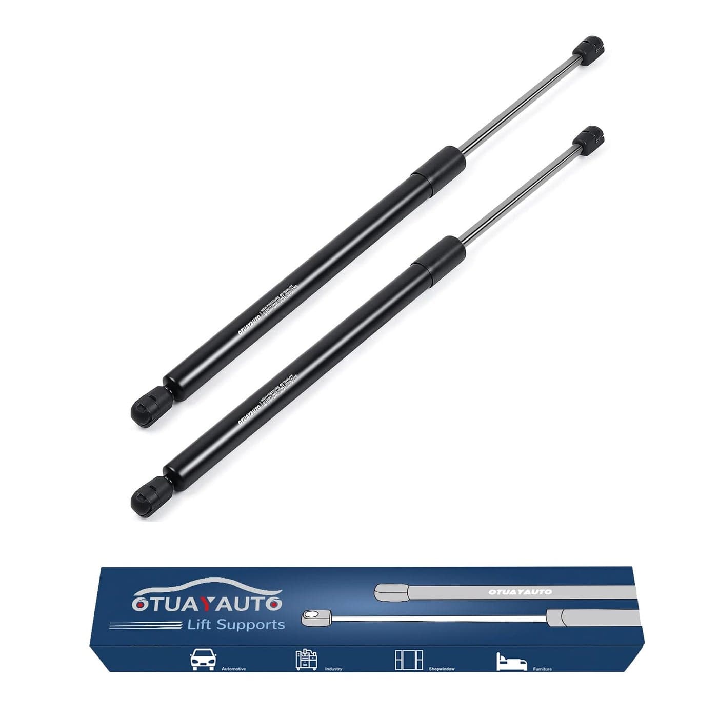 OTUAYAUTO SG330046 Rear Liftgate Hatch Shock Struts Lift Support Replacement for Chevrolet Trailblazer 20022009 GMC Envoy 20022009 Buick Rainier 20042007 Isuzu Ascender 0409 Pack of 2