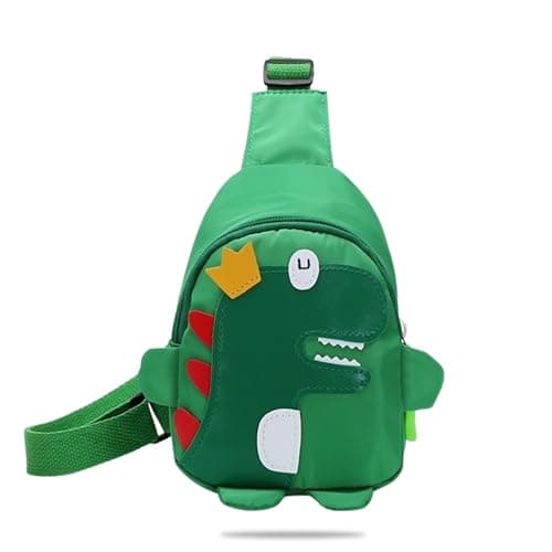 BEMBIKA Baby Shoulder Bag Stylish Cross Body Sling Bag, Small Daypack for Kids Boys & Girls -(1-7 Years | Green)