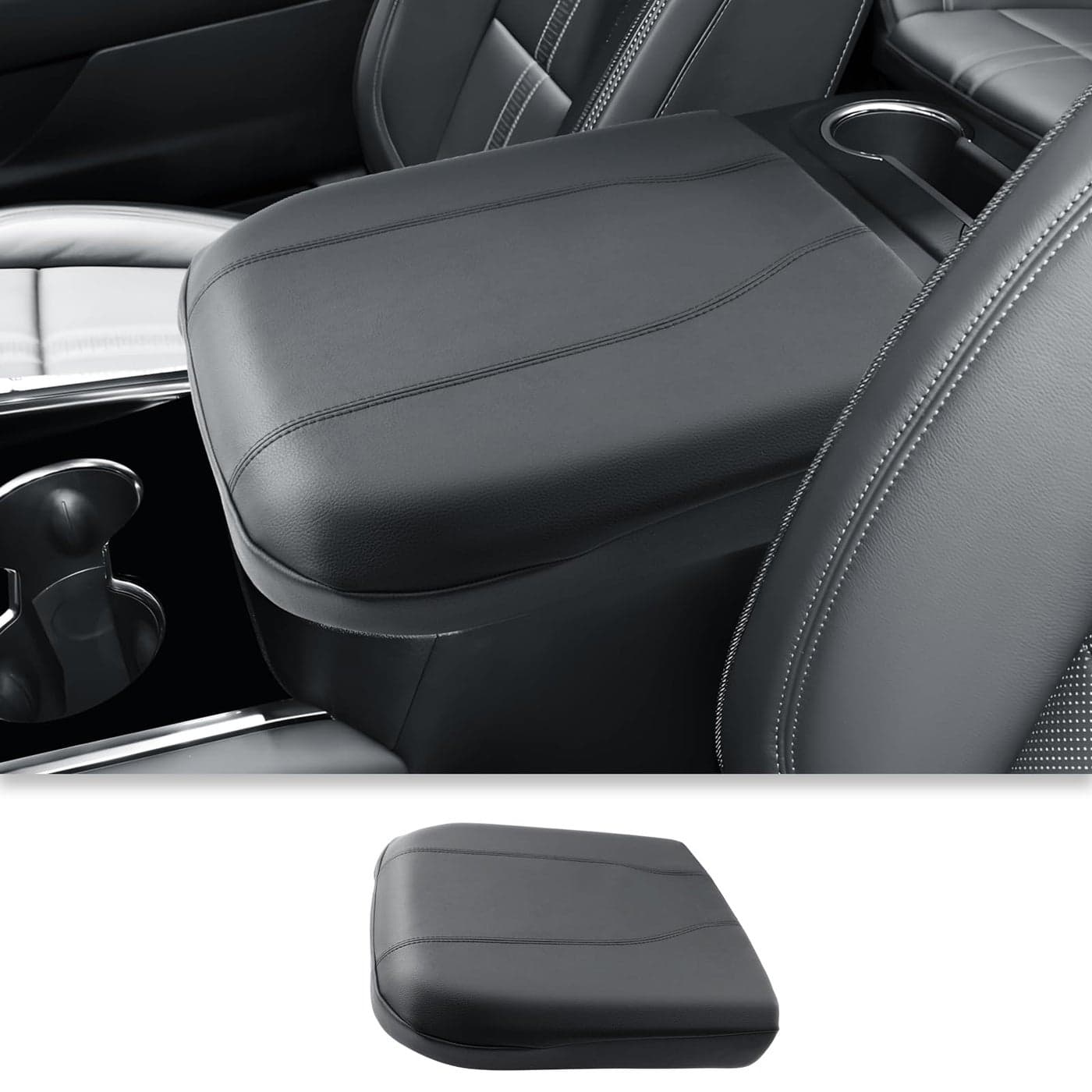 BIBIBO 2025 Chevy Tahoe Center Console Cover for 2025 Chevrolet Tahoe2025 Suburban Arm Rest Cover 2025 TahoeSuburban Interior Accessories 2025 Chevy TahoeSuburban Armrest