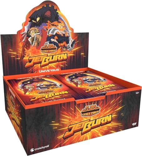 My Hero Academia Collectible Card Game Set 6 Jet Burn Booster Display