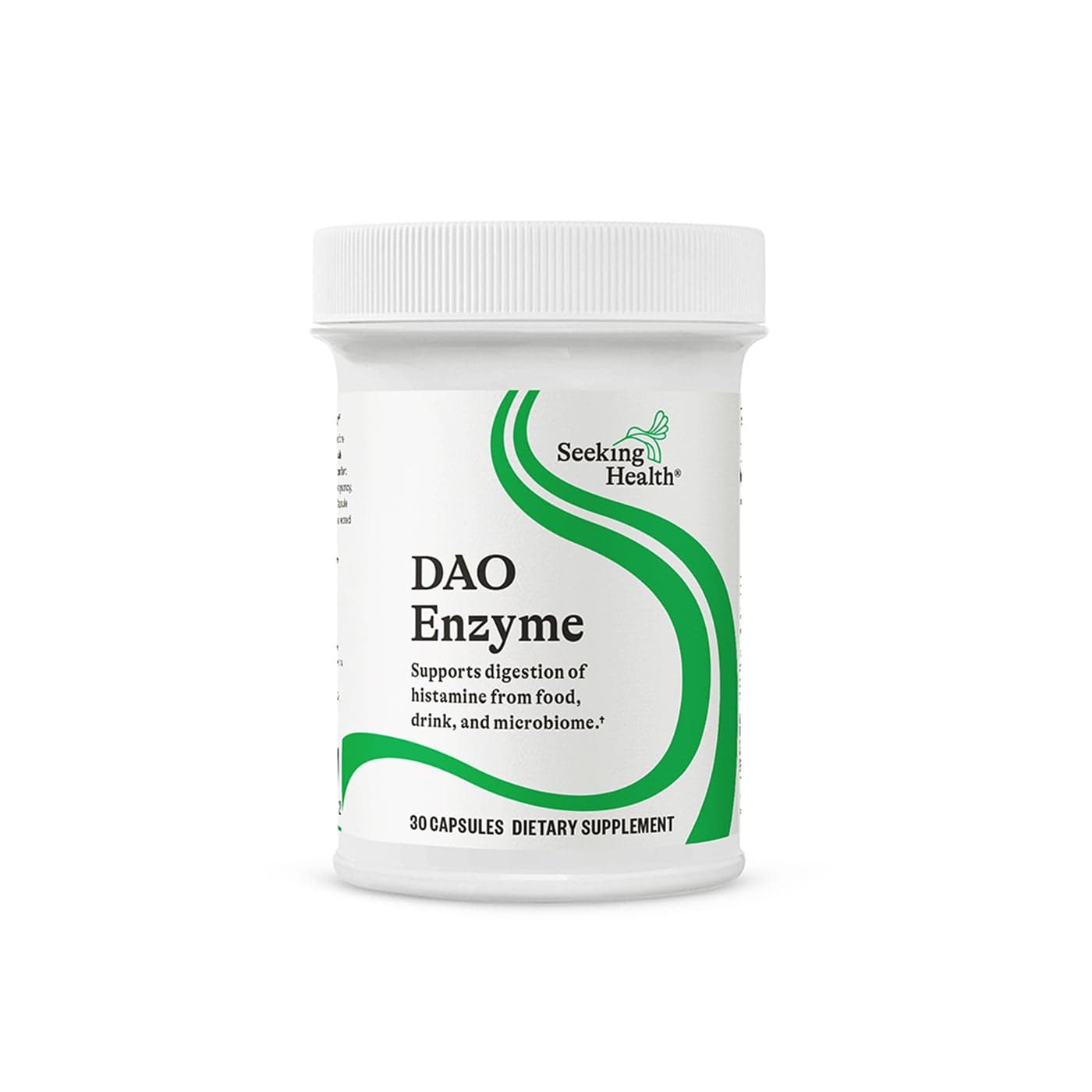 Seeking Health DAO Enzyme Formerly Histamine Digest DAO Enzyme Supplement for Histamine Food Intolerance Supports Digestive Health Upset Stomach 30 Capsules