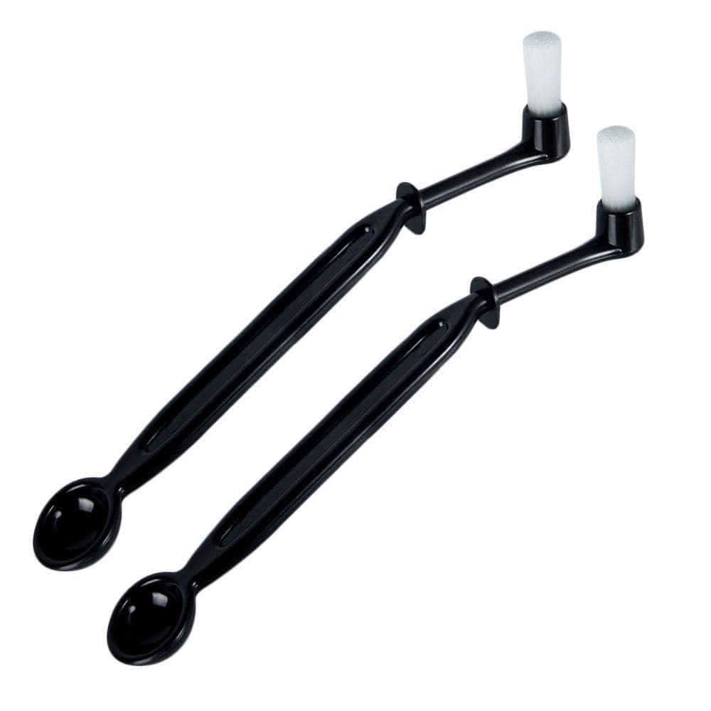 NumberOne Coffee Machine Brush Cleaner Nylon Espresso Machine Brush Grinder Brush Coffee Cleaning Tool with Spoon Pack of 2