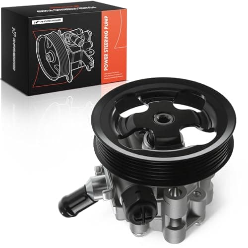 A-Premium Power Steering Pump, with Pulley, Compatible with Lexus LS430 2001 2002 2003 2004 2005 2006, 4.3L Gas, Replace # 4431050070, 44310-50070