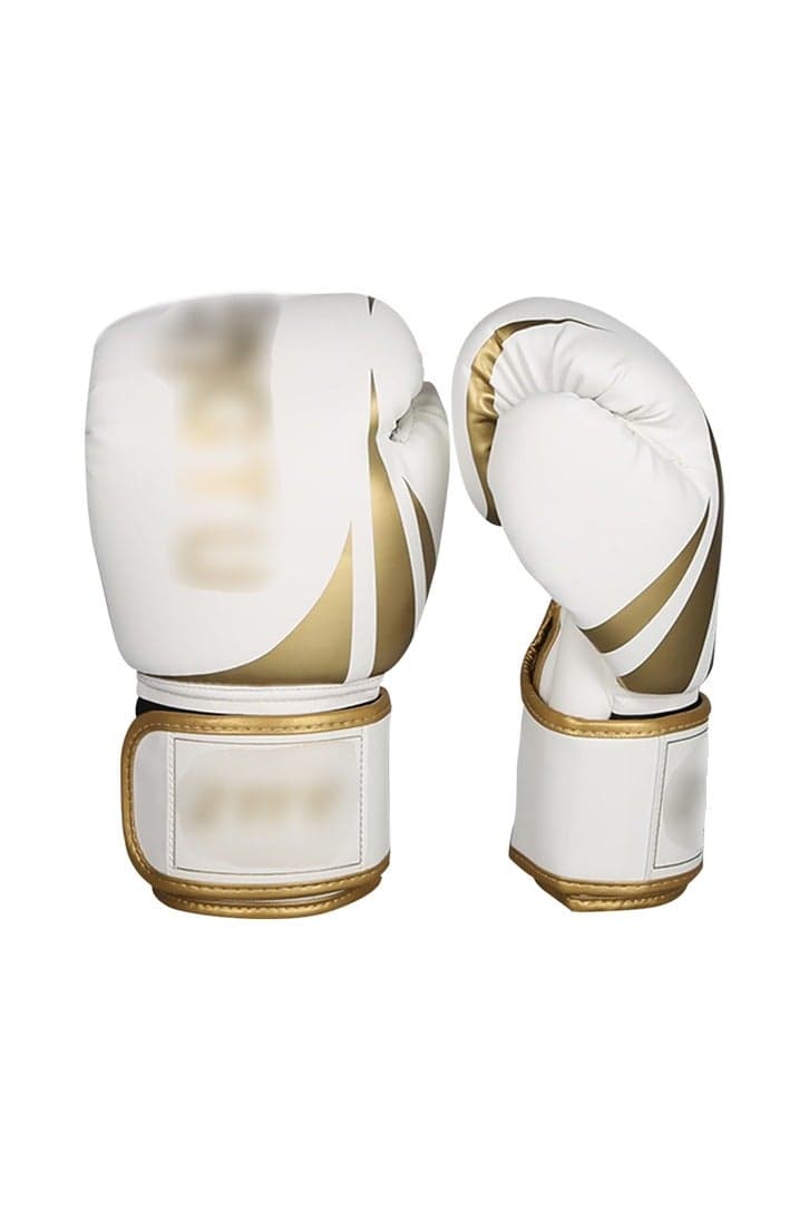 Adult Boxing Training Gloves, 10oz – Professional Shockproof Leather Gloves