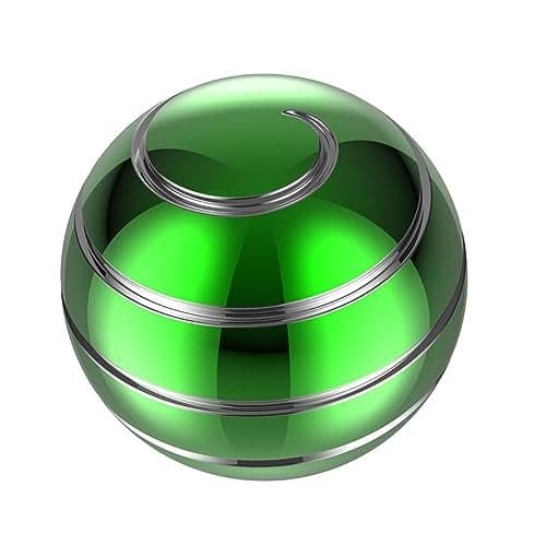 Apqdw Desk Toys 217 Kinetic Spinning Ball for Adults Kinetic Fidget Desk Toys for Party Favors Christmas Stocking Stuffers Easter Basket 55MM Green A