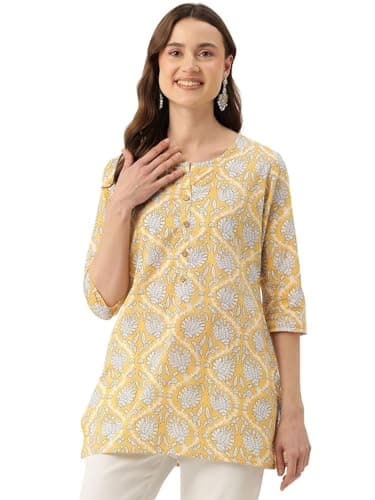 feranoid 3/4 Sleeve 4 Button Top