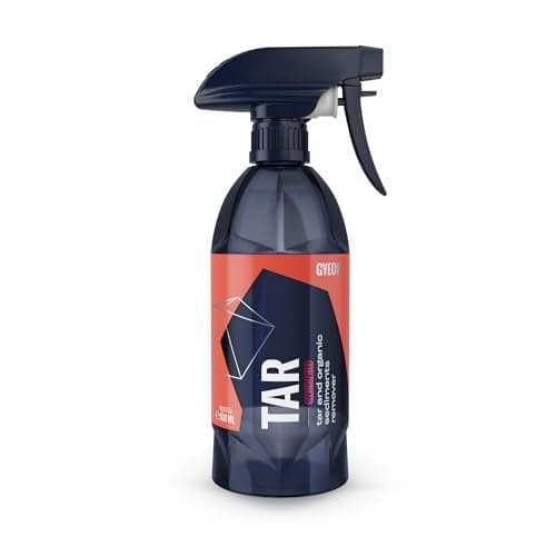 GYEON Tar Redefined 500 ml - Tar Remover for Cars - Also Safely Removes Adhesive, Pine, Sap, and Automotive Rubber - Tar Remover for Car Detailing and Prep